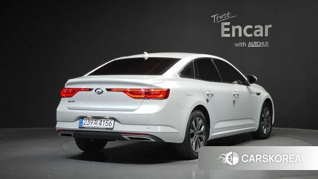 Renault Korea (Samsung) The New SM6 2023 Белый из Кореи