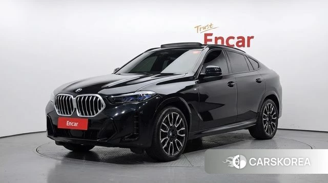 BMW X6 (G06) 2024 Черный из Кореи