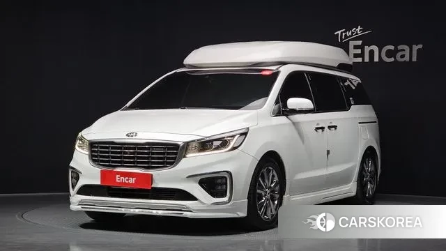 Kia The New Carnival 2018 Белый из Кореи