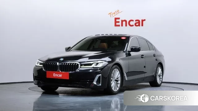 BMW 5 Series (G30) 2021 Черный из Кореи