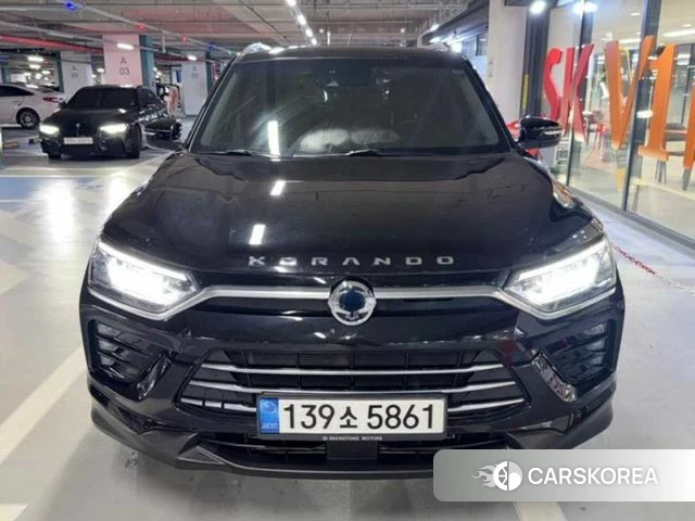 Ssangyong Beautiful Korando 2020 Черный из Кореи