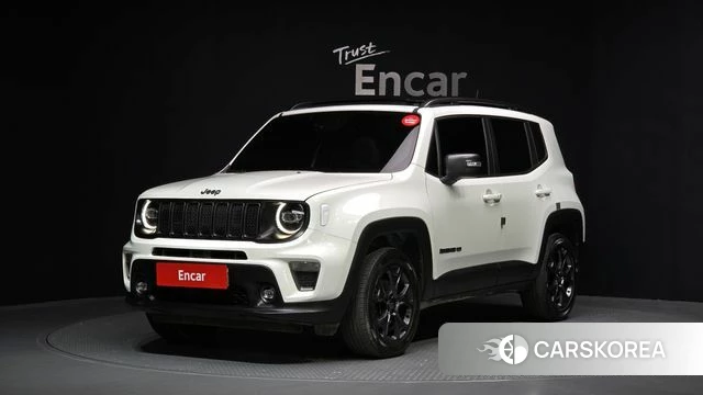 Jeep Renegade 2021 Белый из Кореи