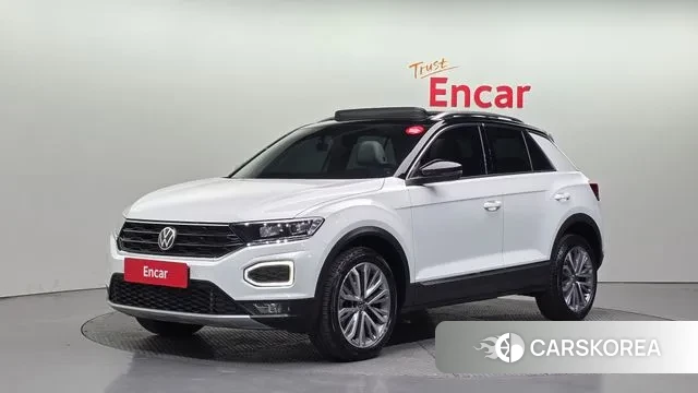 Volkswagen T-Roc 2022 Белый из Кореи