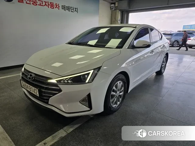 Hyundai The New Avante AD 2020 Белый из Кореи