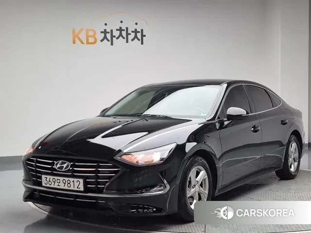 Hyundai Sonata (DN8) 2021 Черный из Кореи