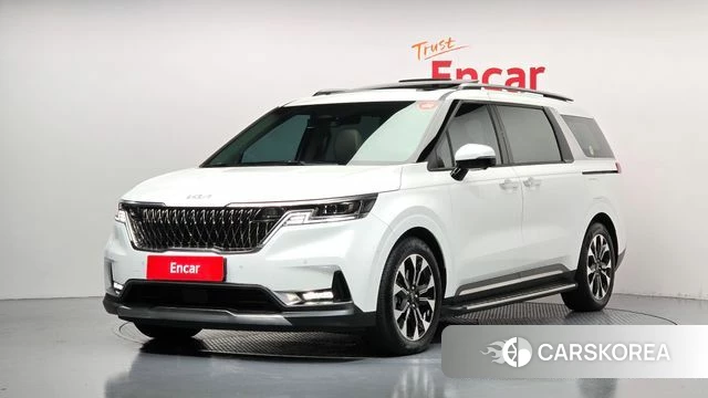 Kia Carnival 4th generation 2023 Белый из Кореи