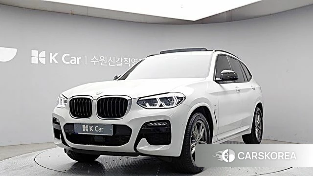 BMW X3 (G01) 2021 Белый из Кореи