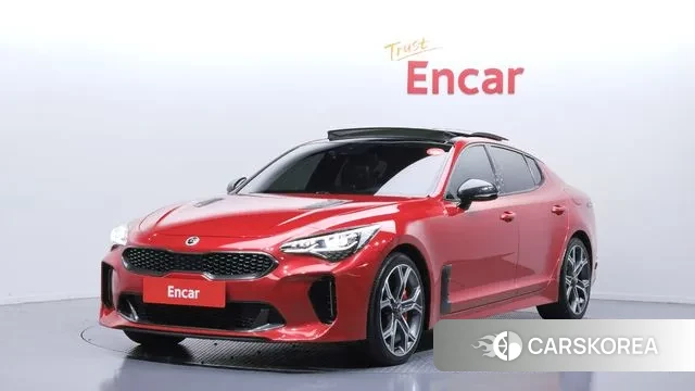 Kia Stinger 2019 Красный из Кореи