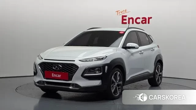 Hyundai Kona 2018 Белый из Кореи
