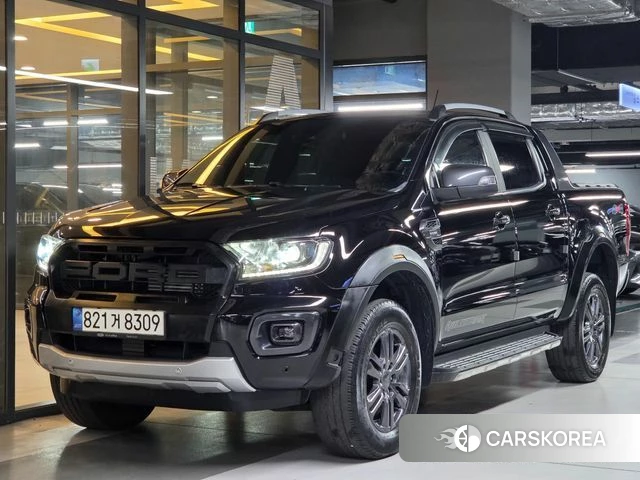 Ford Ranger 3rd Generation 2022 Черный из Кореи