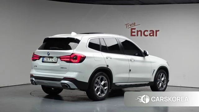 BMW X3 (G01) 2022 Белый из Кореи