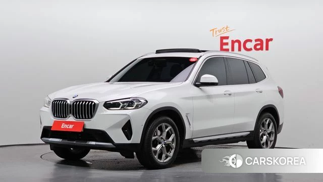 BMW X3 (G01) 2024 Белый из Кореи