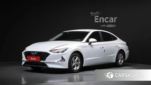 Hyundai Sonata (DN8) 2019 Белый из Кореи