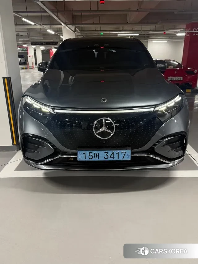 Mercedes-Benz EQS SUV X296 2023 Серый из Кореи