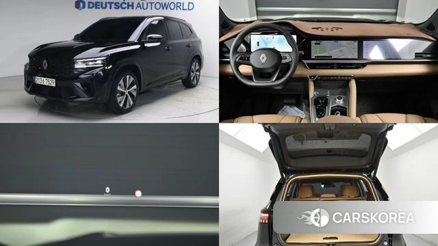 Renault Korea (Samsung) Grand Coleos 2024 Черный из Кореи