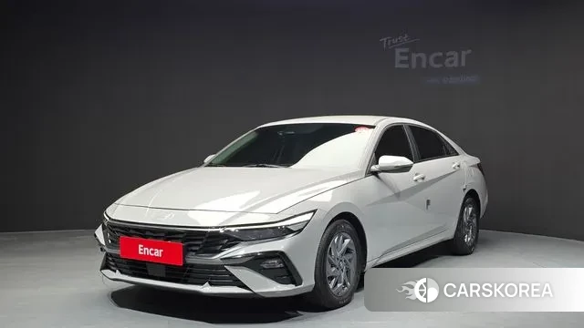 Hyundai The New Avante Hybrid (CN7) 2023 Серебристо-серый из Кореи