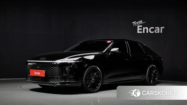 Hyundai Grandeur Hybrid (GN7) 2025 Черный из Кореи