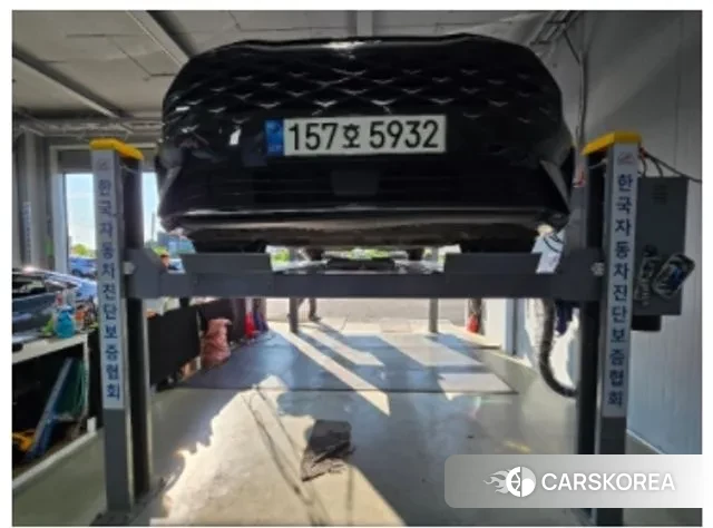 Kia K8 2021 Черный из Кореи