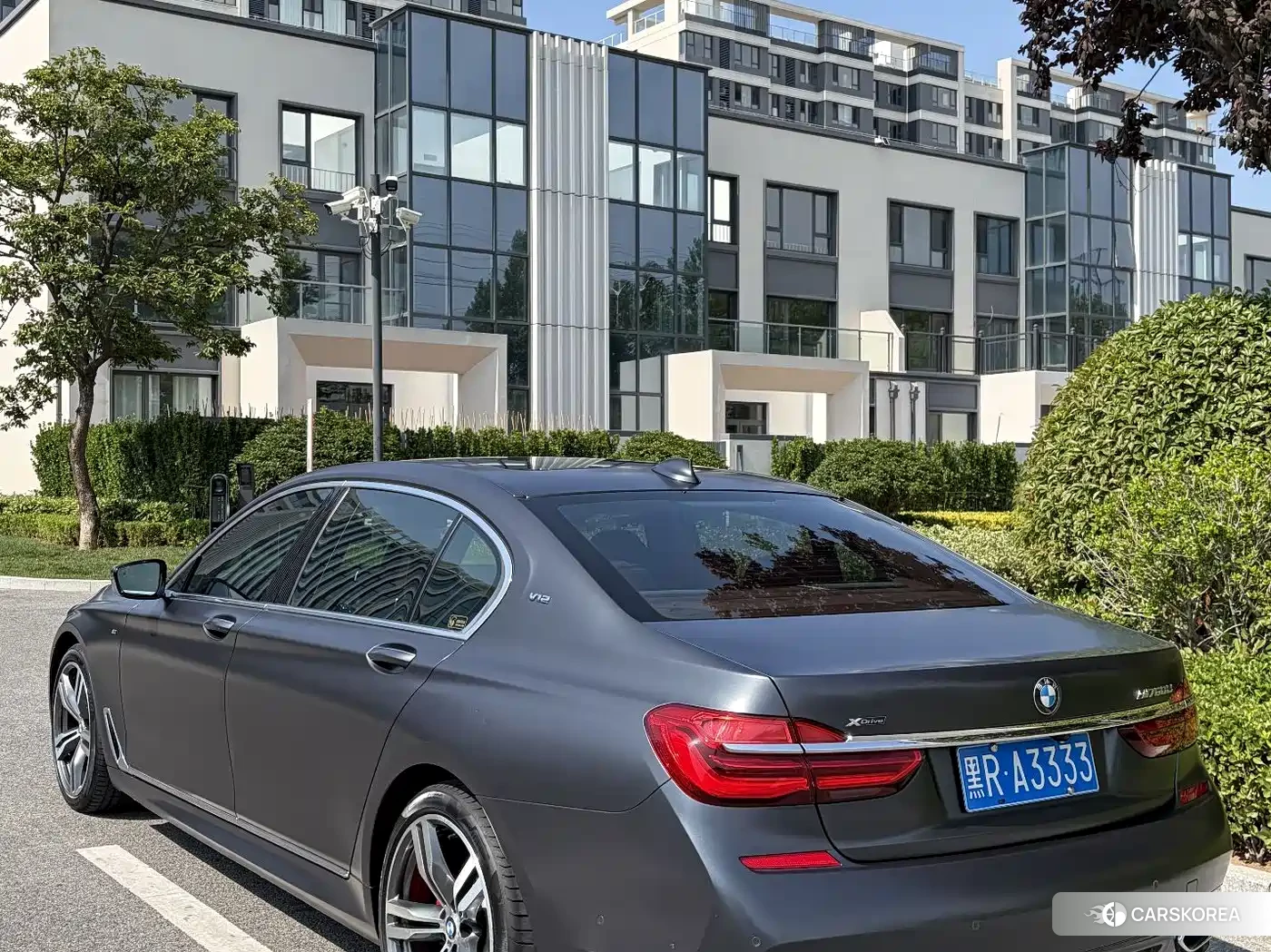 BMW 7 series 2018 Silver/gray из Китая