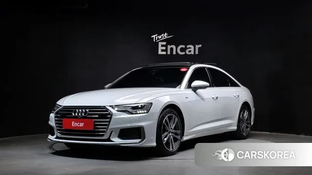 Audi A6 (C8) 2023 Белый из Кореи