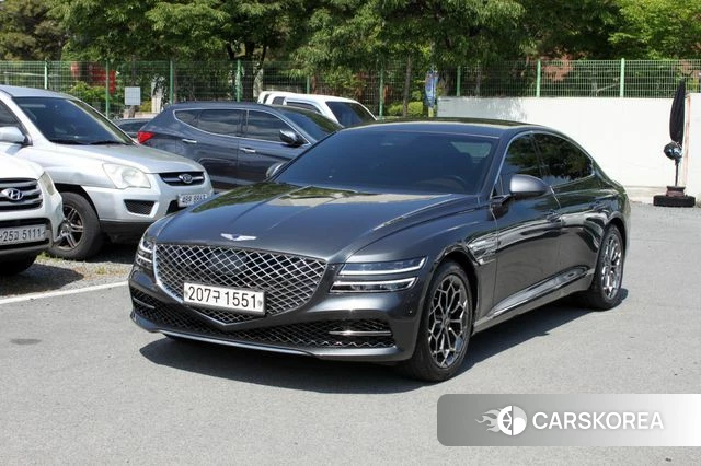 Genesis G80 (RG3) 2020 Черный из Кореи
