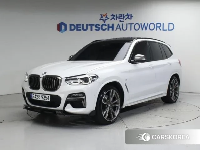 BMW X3 (G01) 2020 Белый из Кореи