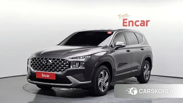 Hyundai The New Santa Fe 2021 Серый из Кореи