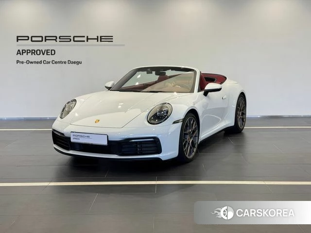 Porsche 911(992) 2021 Белый из Кореи