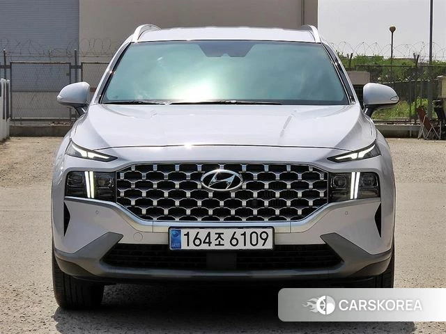 Hyundai The New Santa Fe 2021 Белый из Кореи