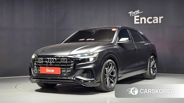 Audi Q8 (4M) 2023 Черный из Кореи