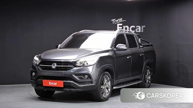 Ssangyong Rexton Sports 2018 Серый из Кореи