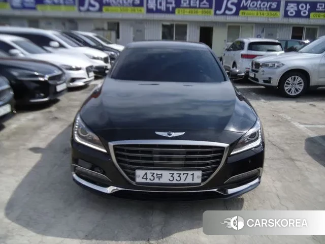 Genesis G80 2018 Черный из Кореи