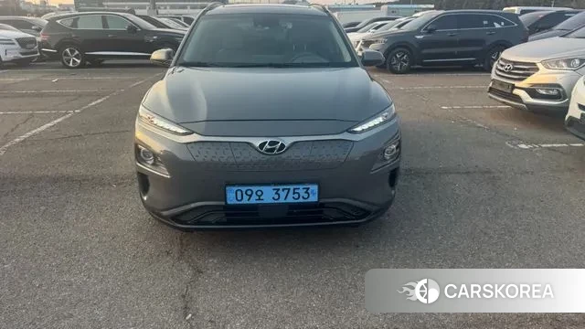 Hyundai Kona Electric 2020 Серебристо-серый из Кореи