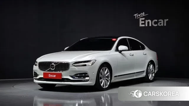 Volvo S90 2019 Белый из Кореи