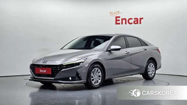 Hyundai Avante (CN7) 2021 Серебряный из Кореи