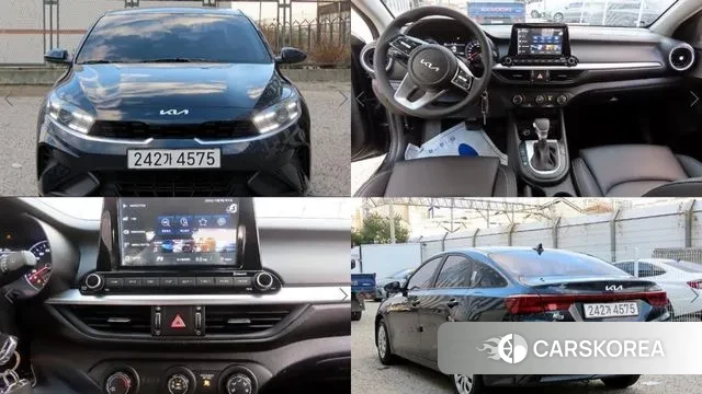 Kia The New K3 2nd generation 2021 Синий из Кореи