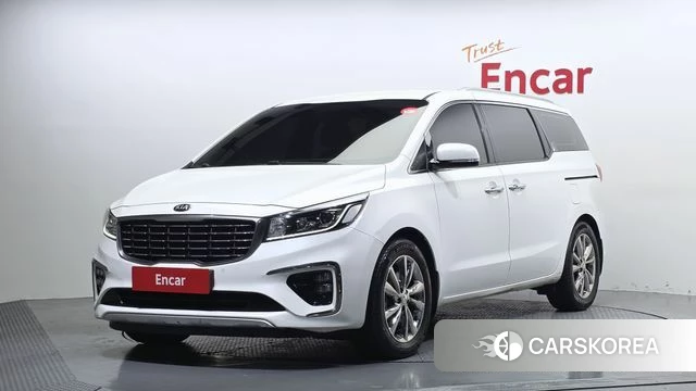 Kia The New Carnival 2019 Белый из Кореи