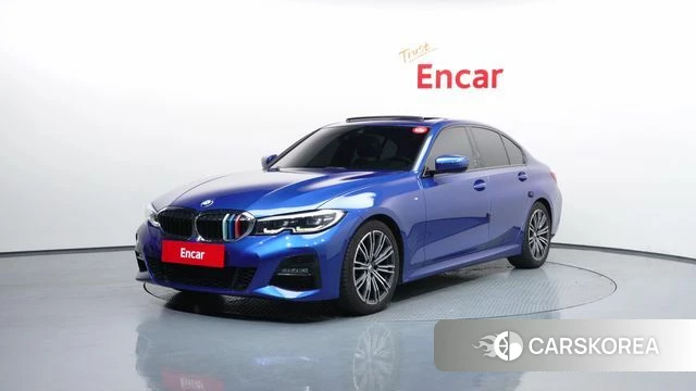 BMW 3 Series (G20) 2021 Синий из Кореи