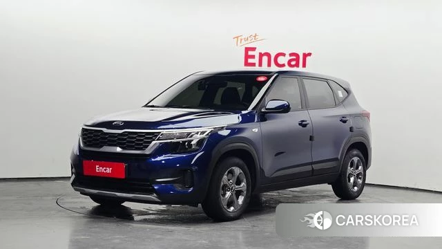 Kia Seltos 2021 Синий из Кореи