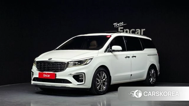 Kia The New Carnival 2018 Белый из Кореи