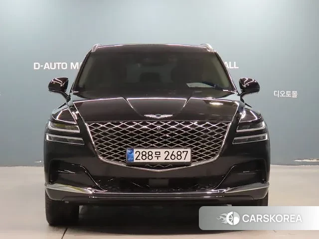 Genesis GV80 2021 Черный из Кореи