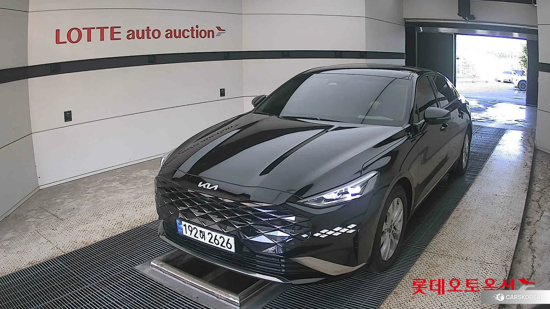Kia K8 2023 Aurora Black Pearl из Кореи