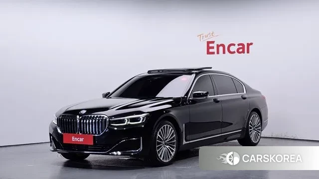 BMW 7 Series (G11) 2020 Черный из Кореи