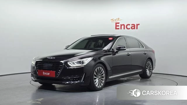 Genesis EQ900 2018 Черный из Кореи