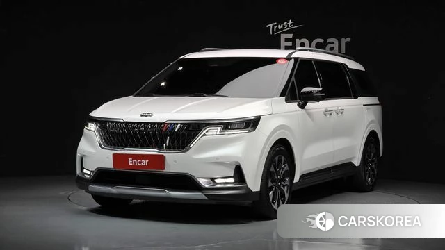 Kia Carnival 4th generation 2021 Белый из Кореи