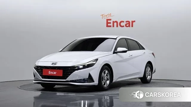 Hyundai Avante (CN7) 2020 Белый из Кореи