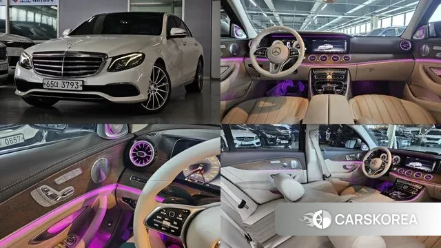 Mercedes-Benz E-Class W213 2019 Белый из Кореи