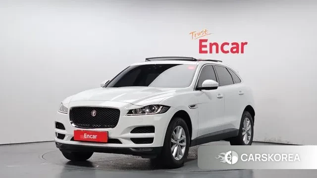 Jaguar F-PACE 2018 Белый из Кореи
