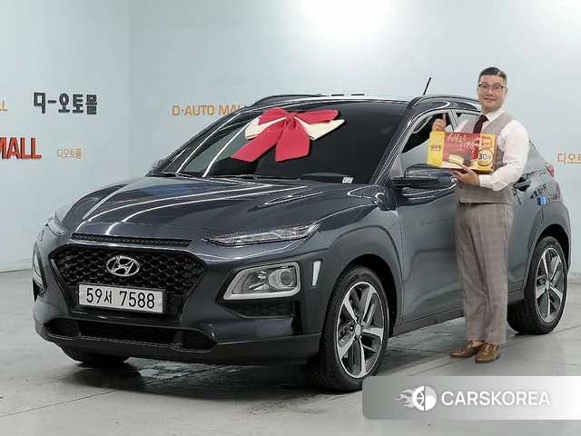 Hyundai Kona 2018 Серый из Кореи