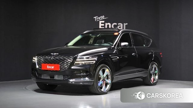 Genesis GV80 2021 Черный из Кореи